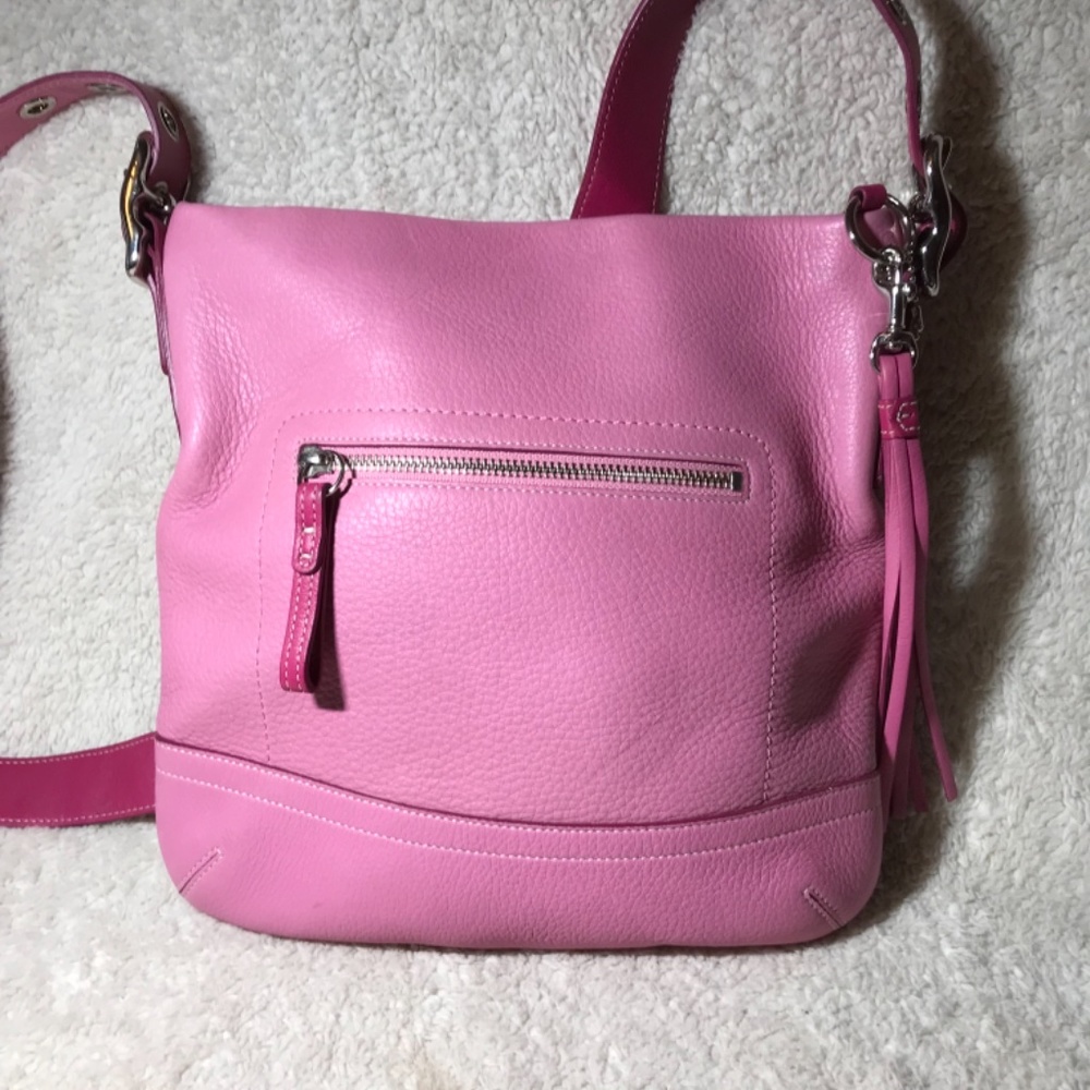 Coach Vintage Pink Leather Bag